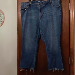 Old navy plus size 26 mid rise kicker boot cut
